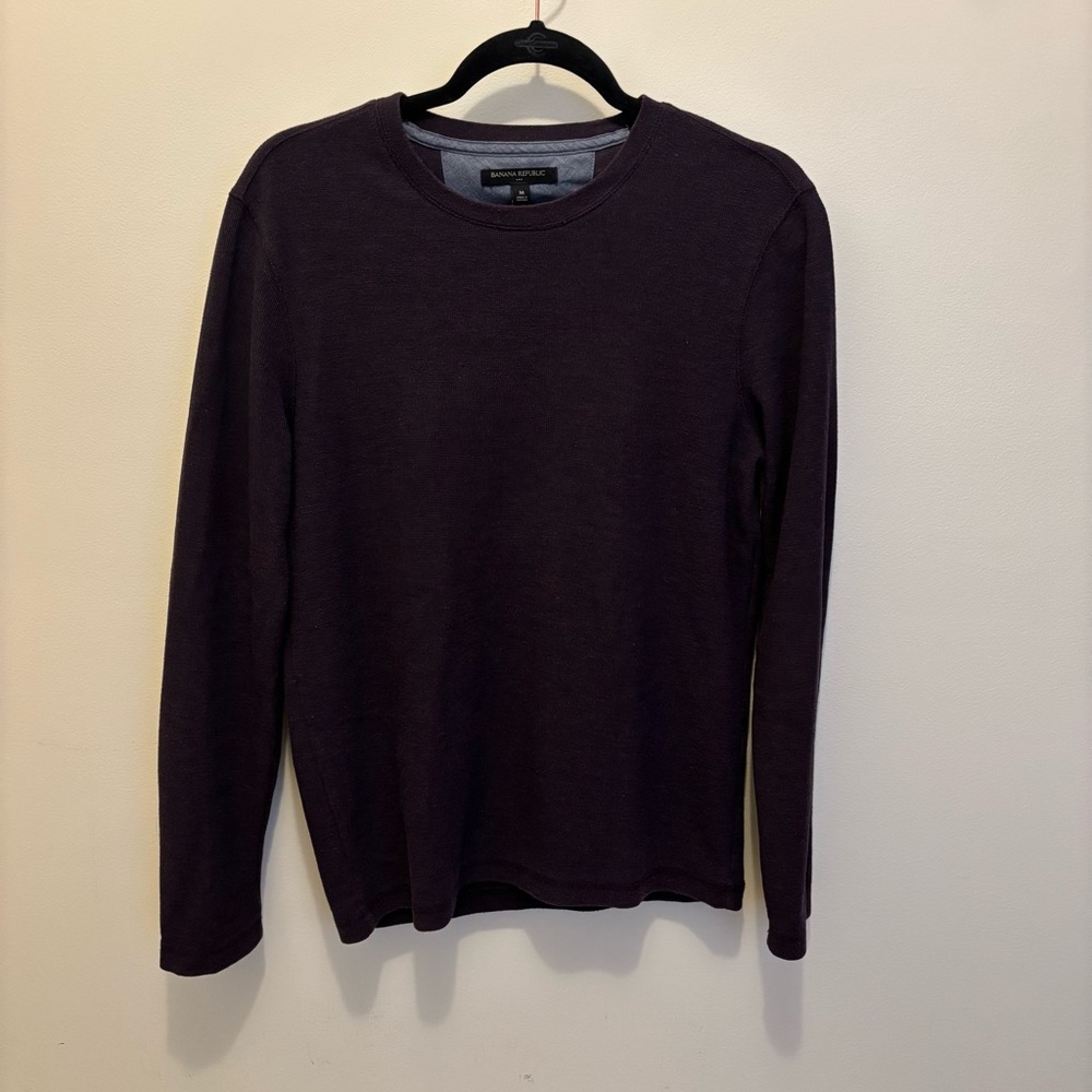 Banana Republic Plum Knit Top